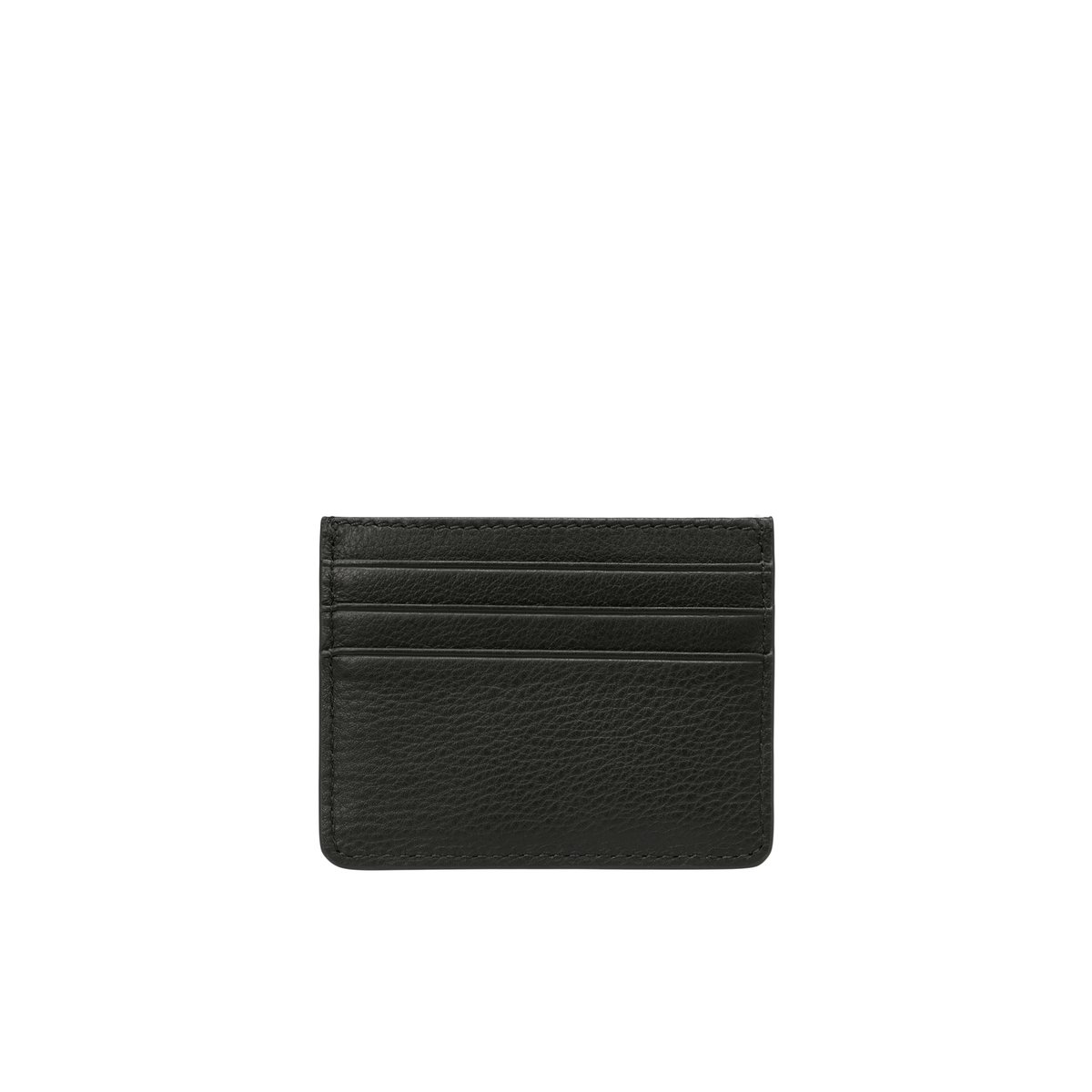 Étui à cartes modèle Junis en cuir de vachette de qualité supérieure noir, MARC O'POLO
