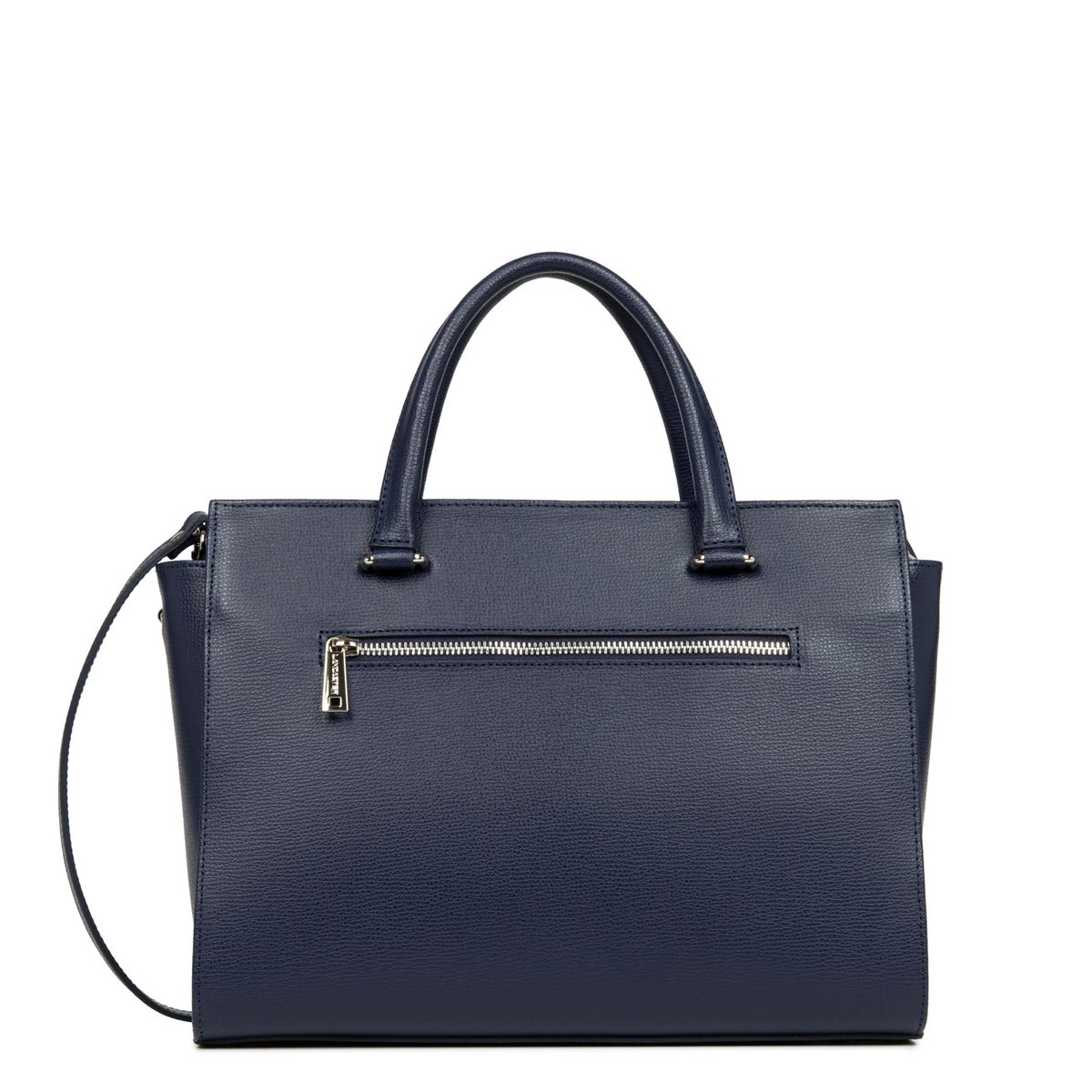 Grand sac à main, Made in France SIERRA bleu foncé, LANCASTER