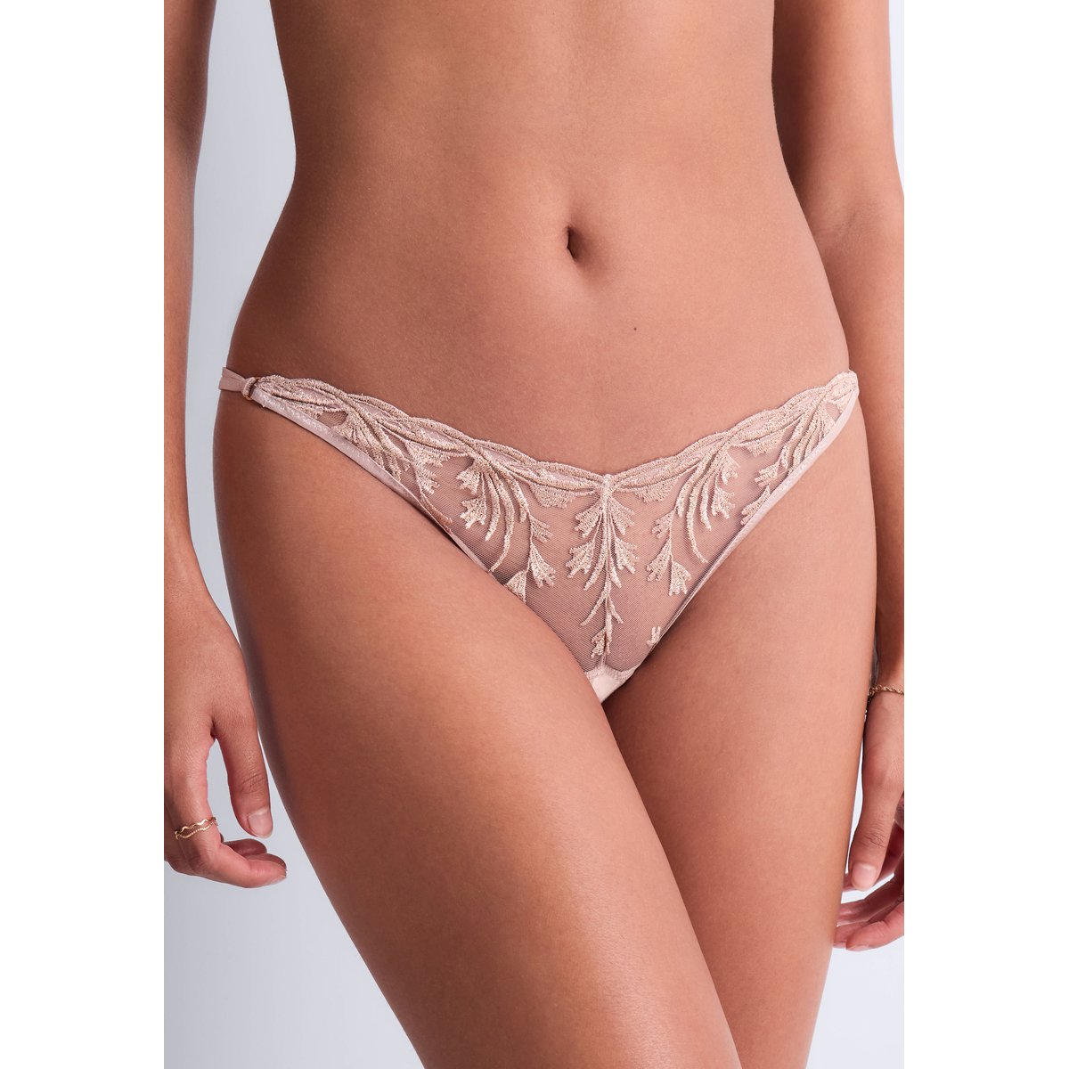 Culotte taille basse Cosmic Romance rose, AUBADE