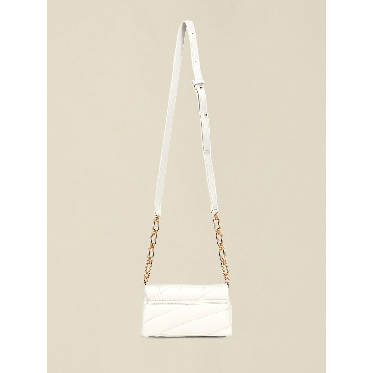 Mini sac matelassé blanc, OLTRE