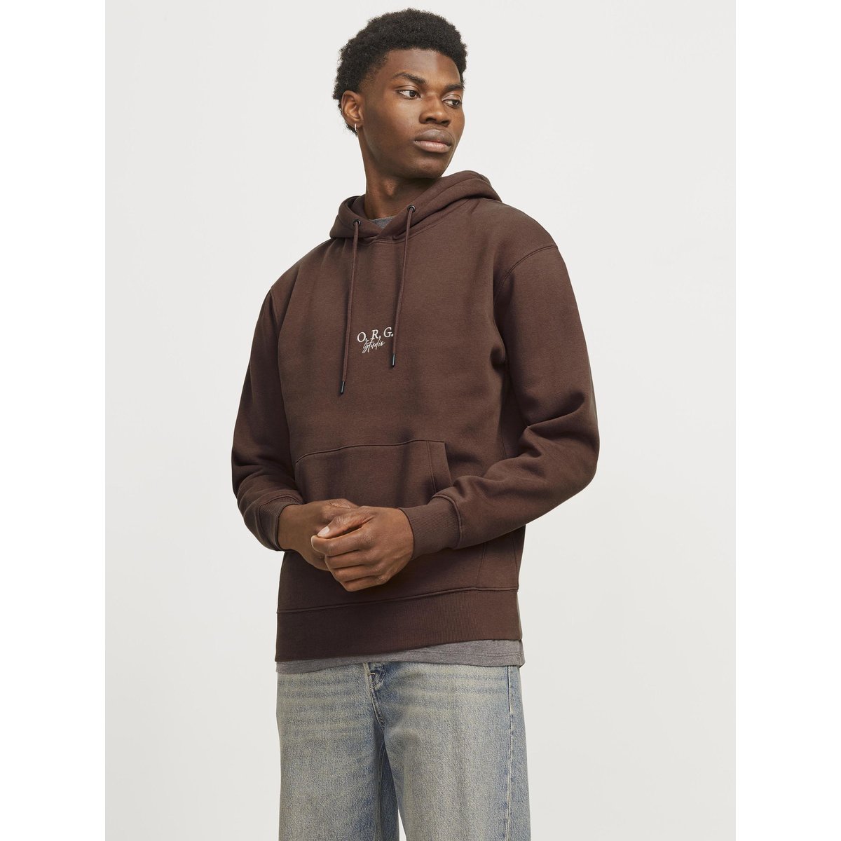 Sweat À Capuche chocolate lab, JACK & JONES