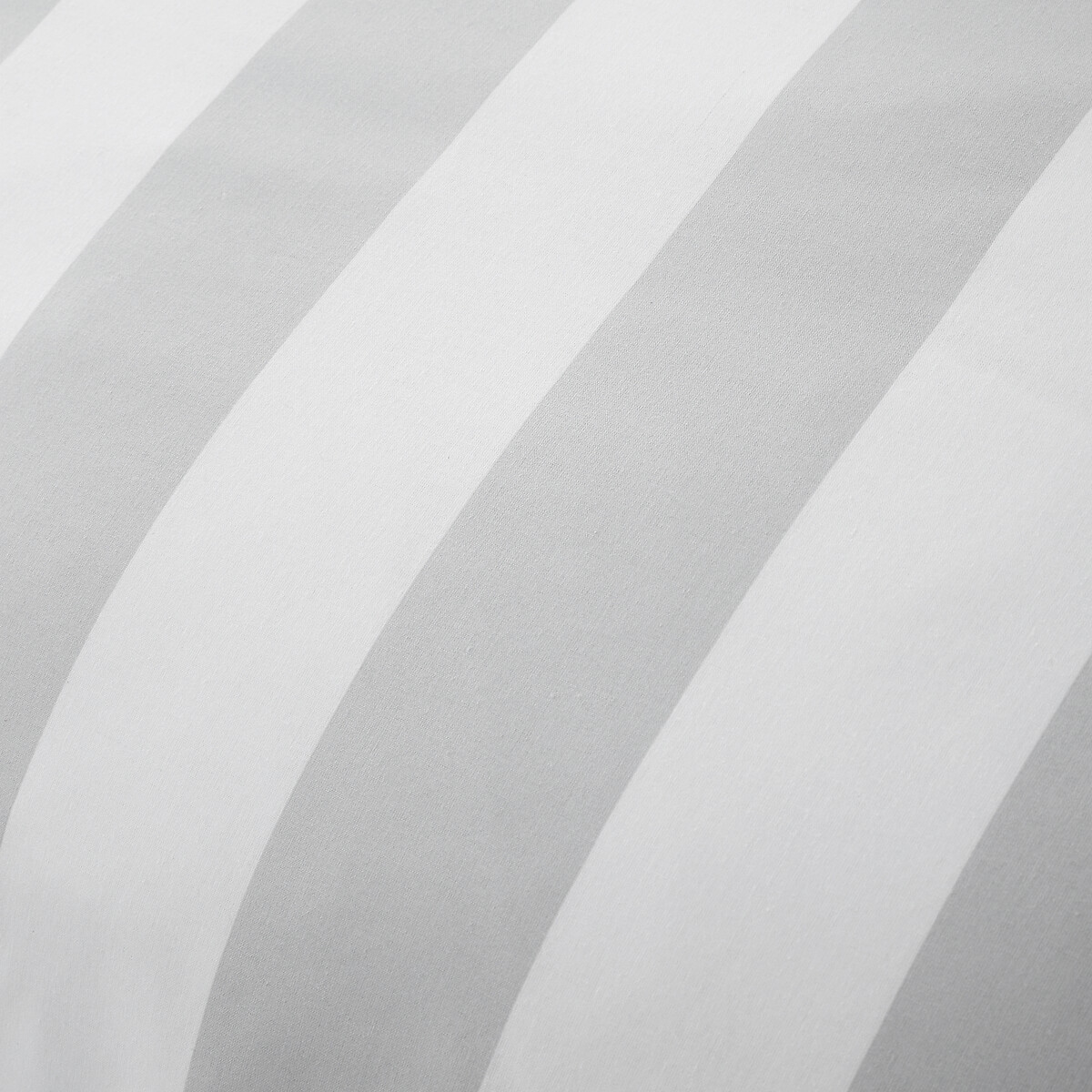Cove Stripe Duvet Cover and Pillowcase Set - Silver silver-coloured, CATHERINE LANSFIELD