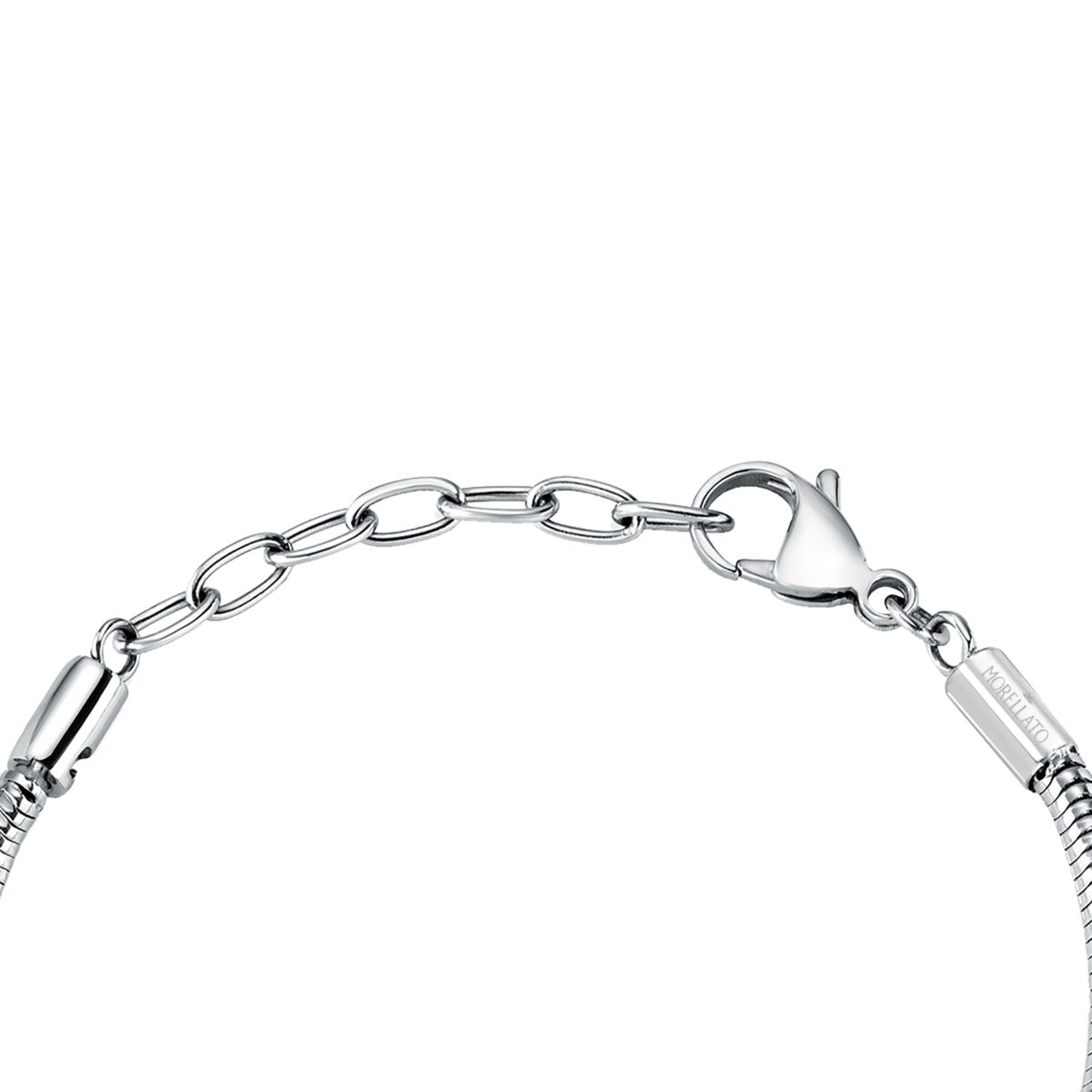 Bracelet en acier DROPS argent, MORELLATO