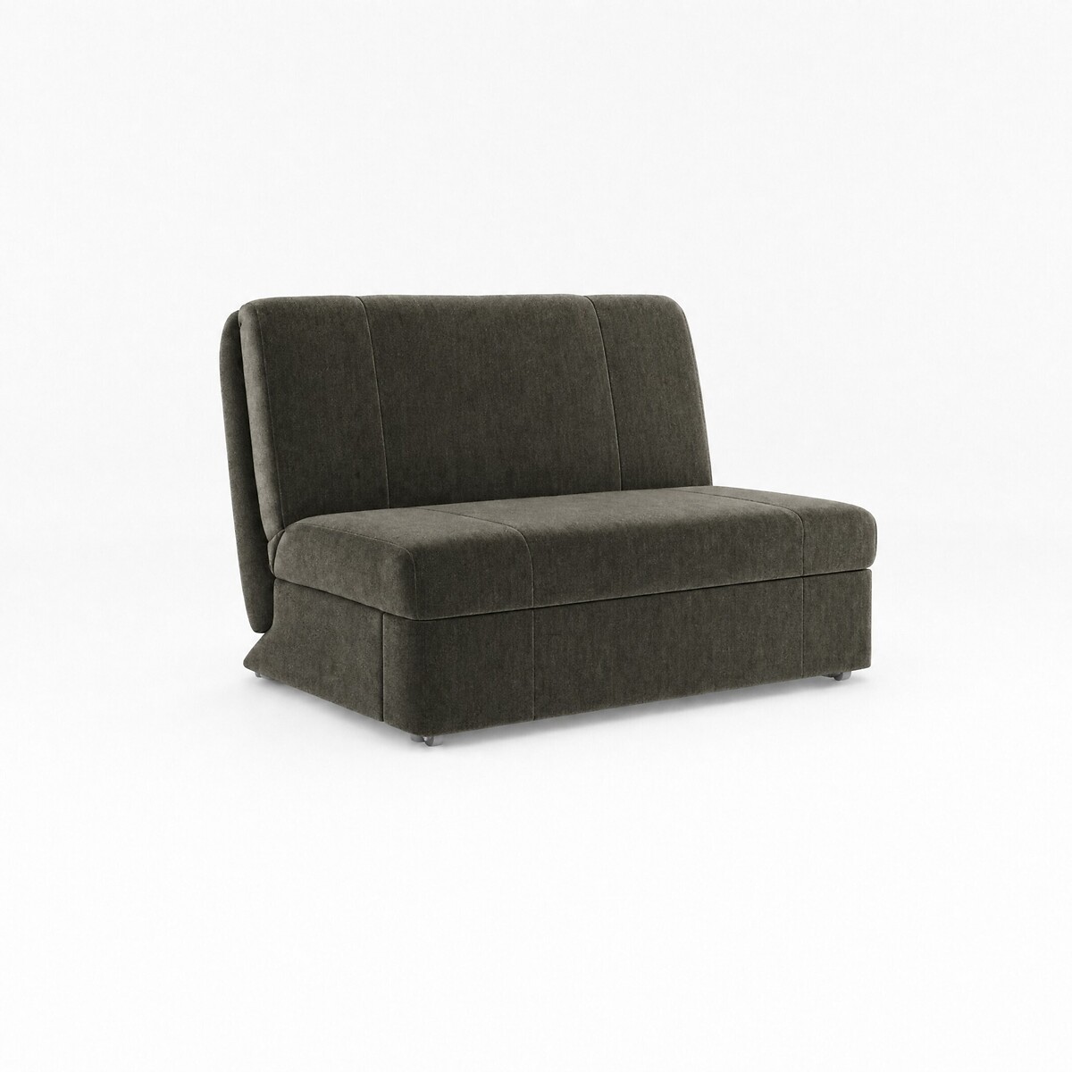 Rockford Boucle Double Sofabed with Foam Mattress charcoal, ÉDITÉ
