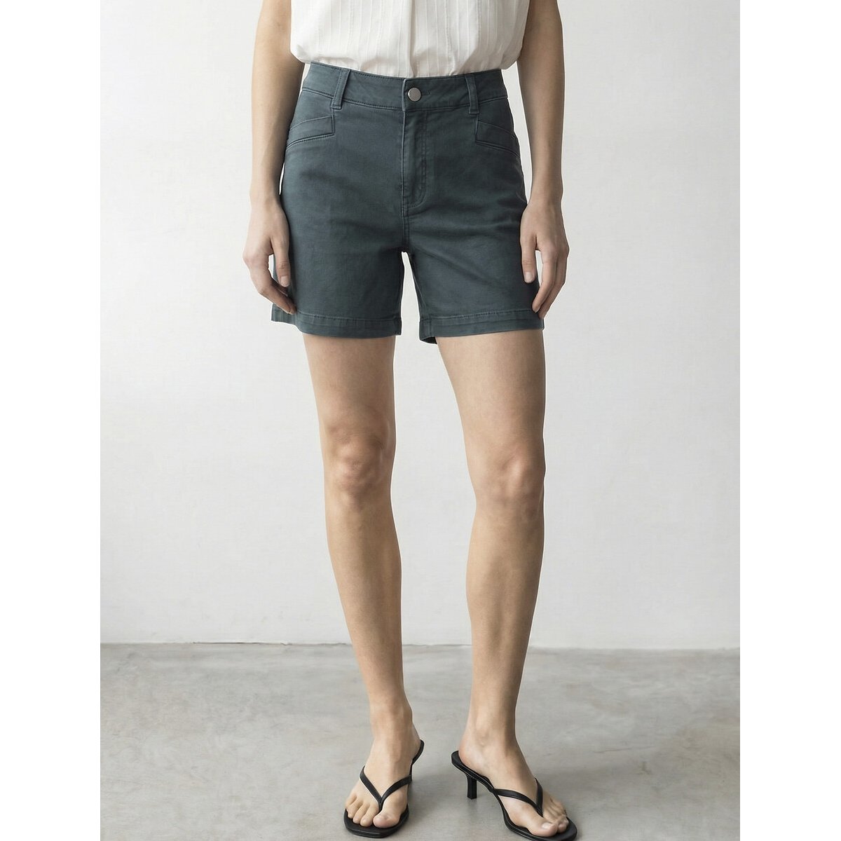 Shorts in denim blu pavone, VILA