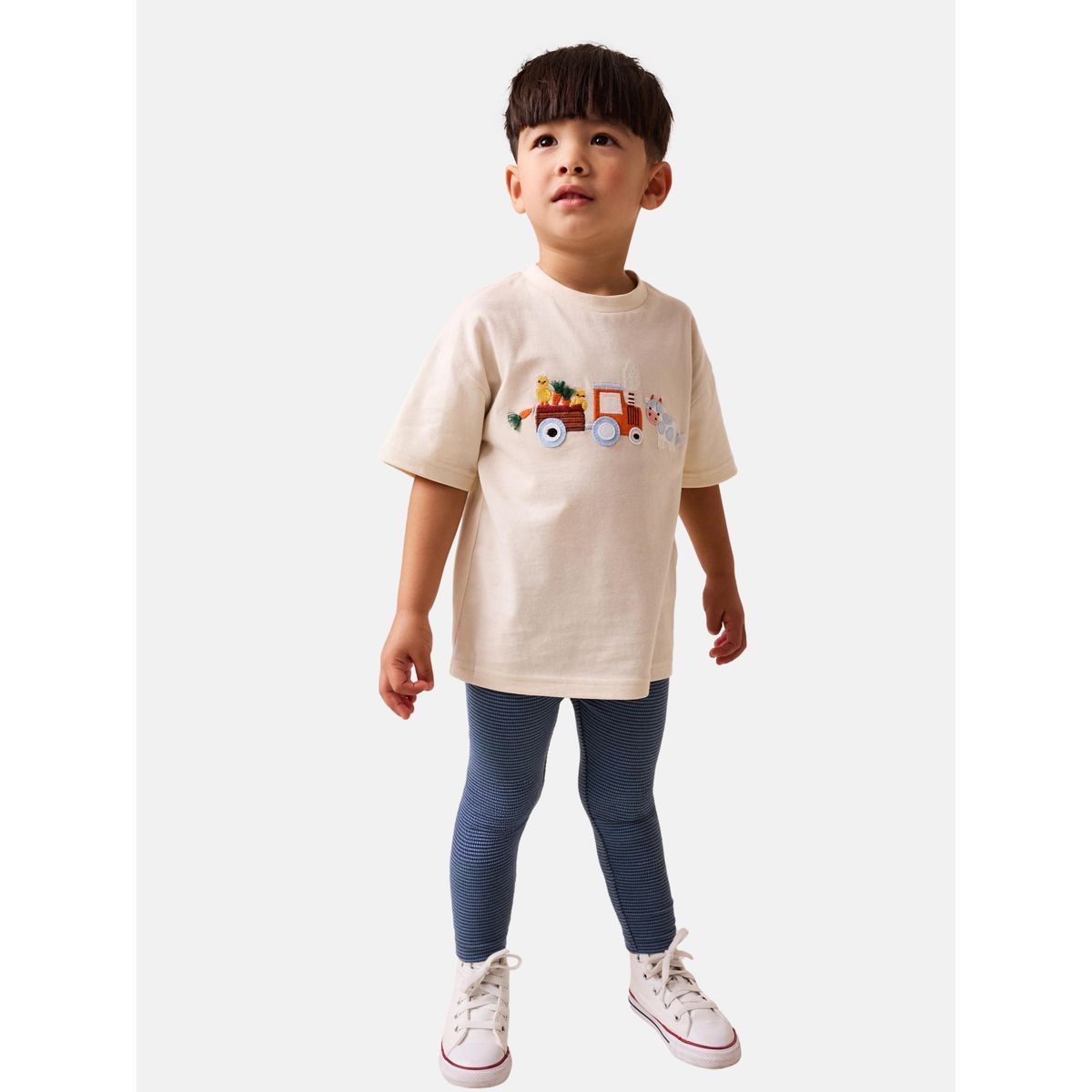 Ensemble legging et t-shirt à manches courtes animaux de la ferme neutres, NEXT