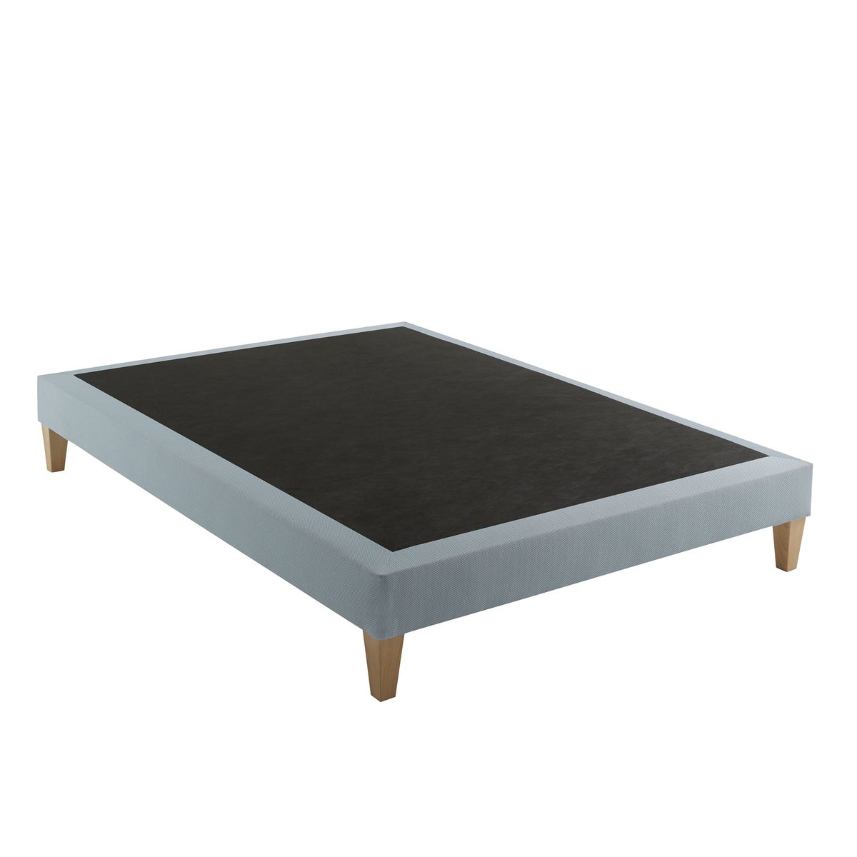 Ensemble matelas mémoire de forme, sommier, pieds, couette et oreiller Songe 500 blanc, SOMEO