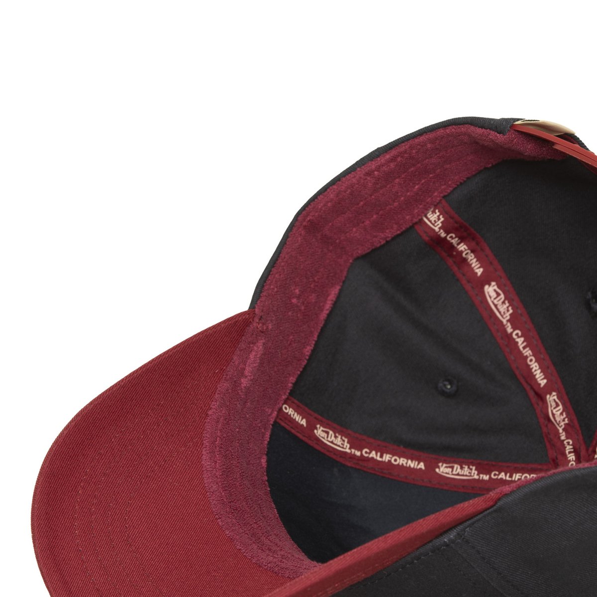 Casquette Baseball Terry bordeaux/bleu marine/beige/kaki, VON DUTCH