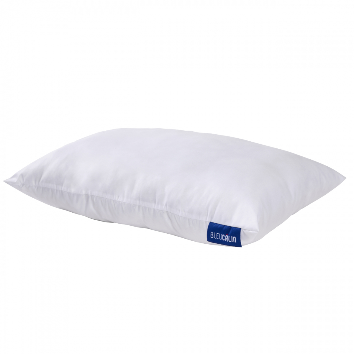 Oreiller enfant 6-10 ans moelleux blanc, BLEU CALIN