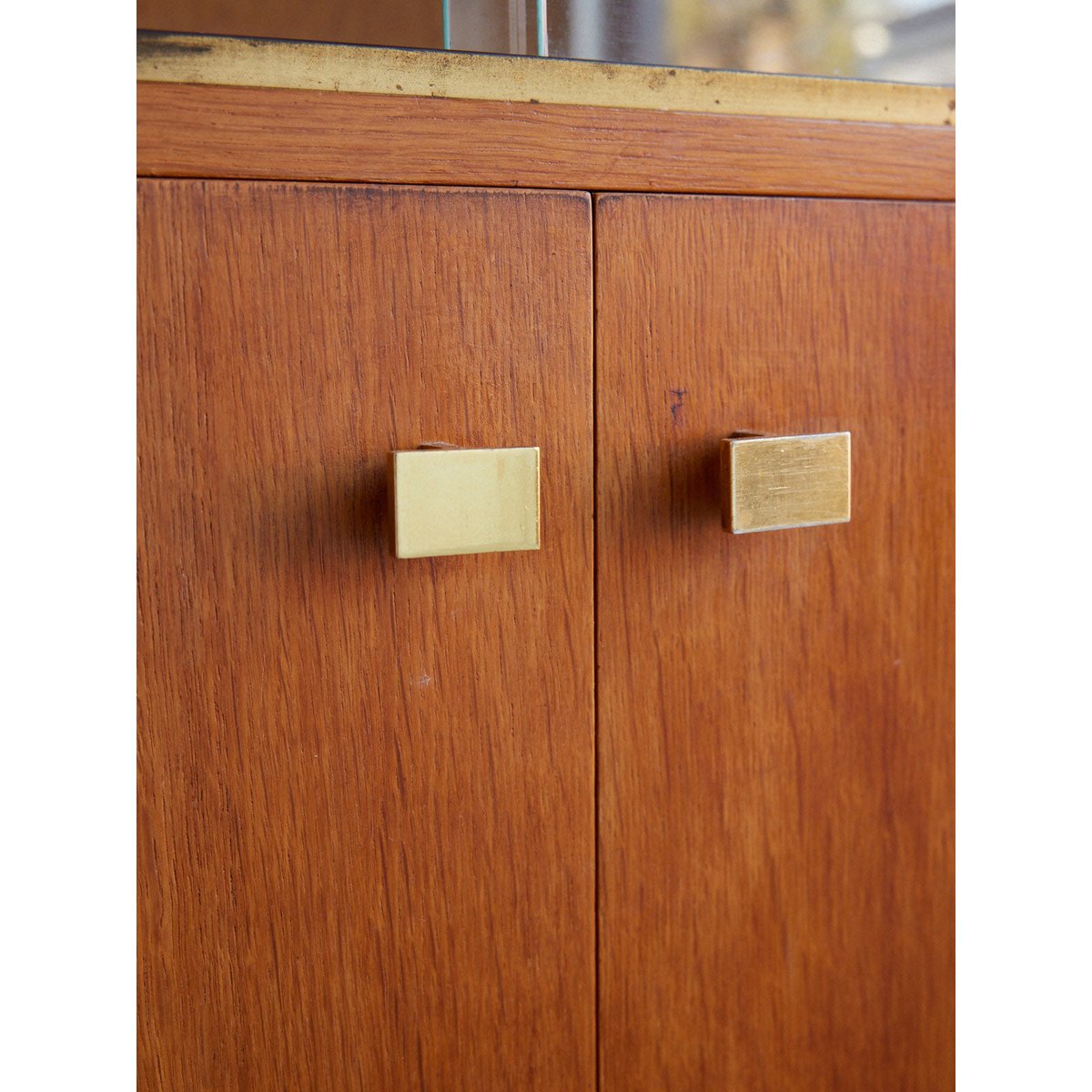 Vitrine scandinave en bois Victoria N°1352 - Bon état bois clair, DEBONGOUT