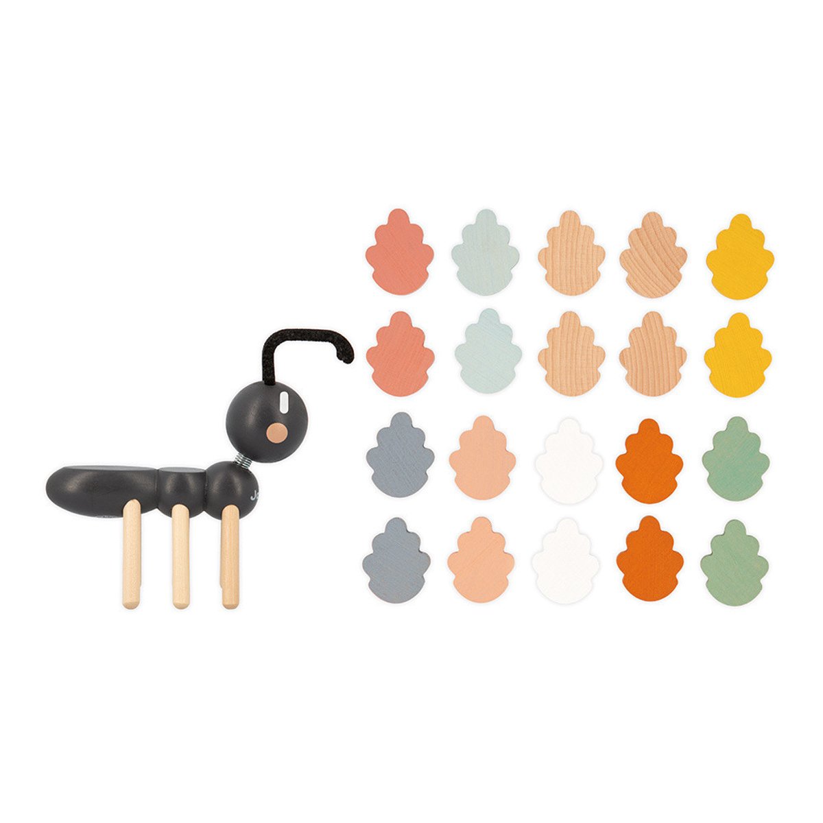 Jeu D'équilibre En Bois Fourmi, Jouet D'éveil multicolore, JANOD