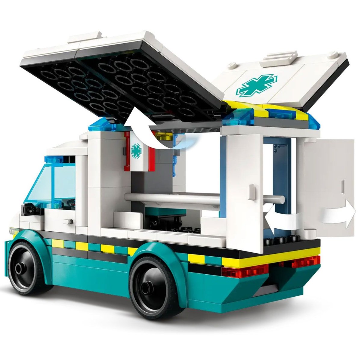LEGO City - Ambulance de Secours 60451 multicolore, LEGO