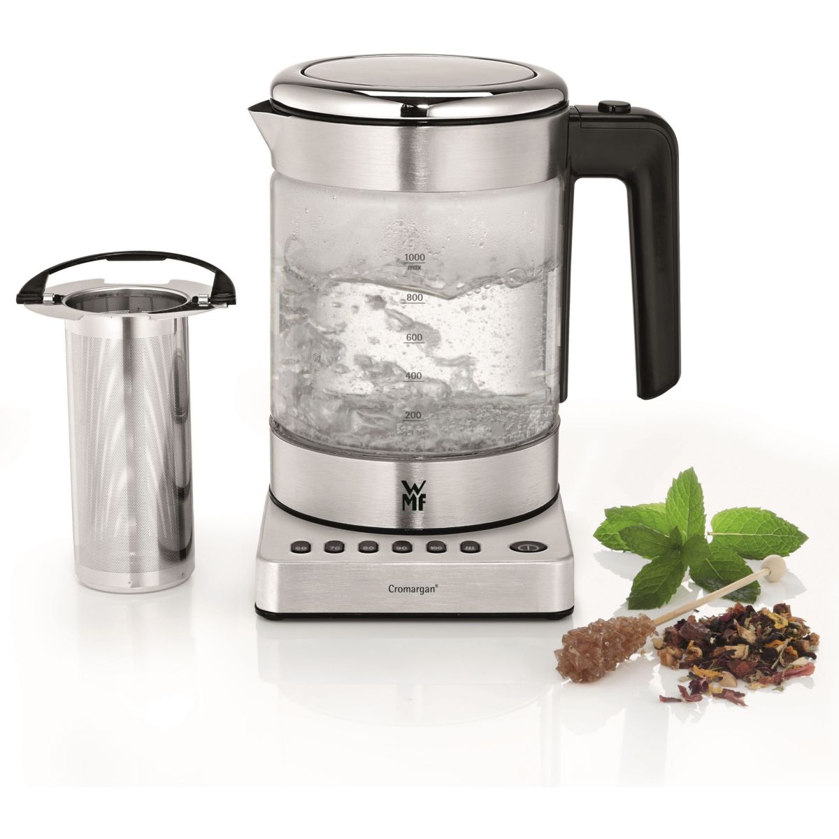 Théière Kitchen Minis Vario 1L argent / métallique, WMF
