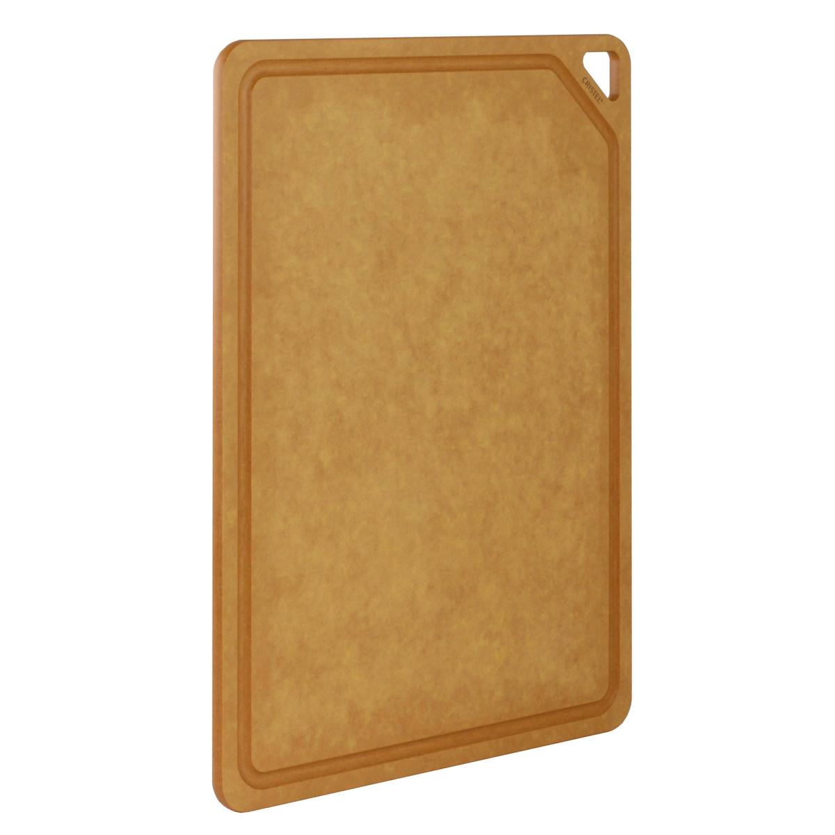 Planche à découper en cellulose compressée 44cm COMPLÉMENTS marron, CRISTEL
