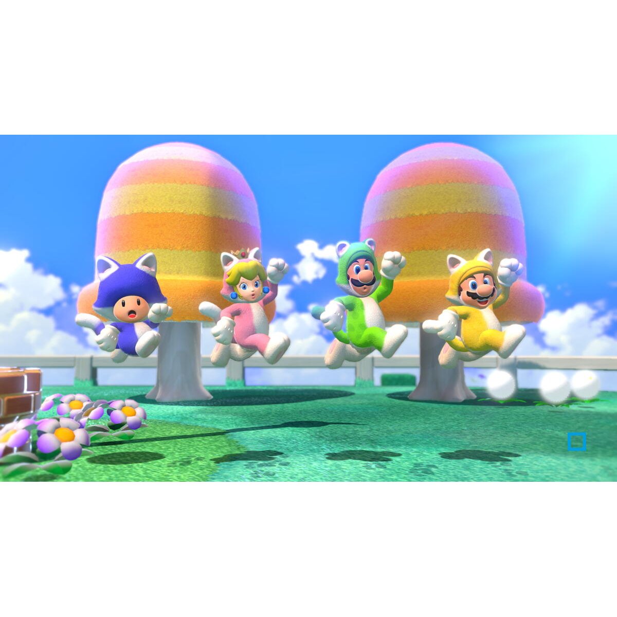 Jeu Switch Super Mario 3D World+Bowser's Fury couleur unique, NINTENDO