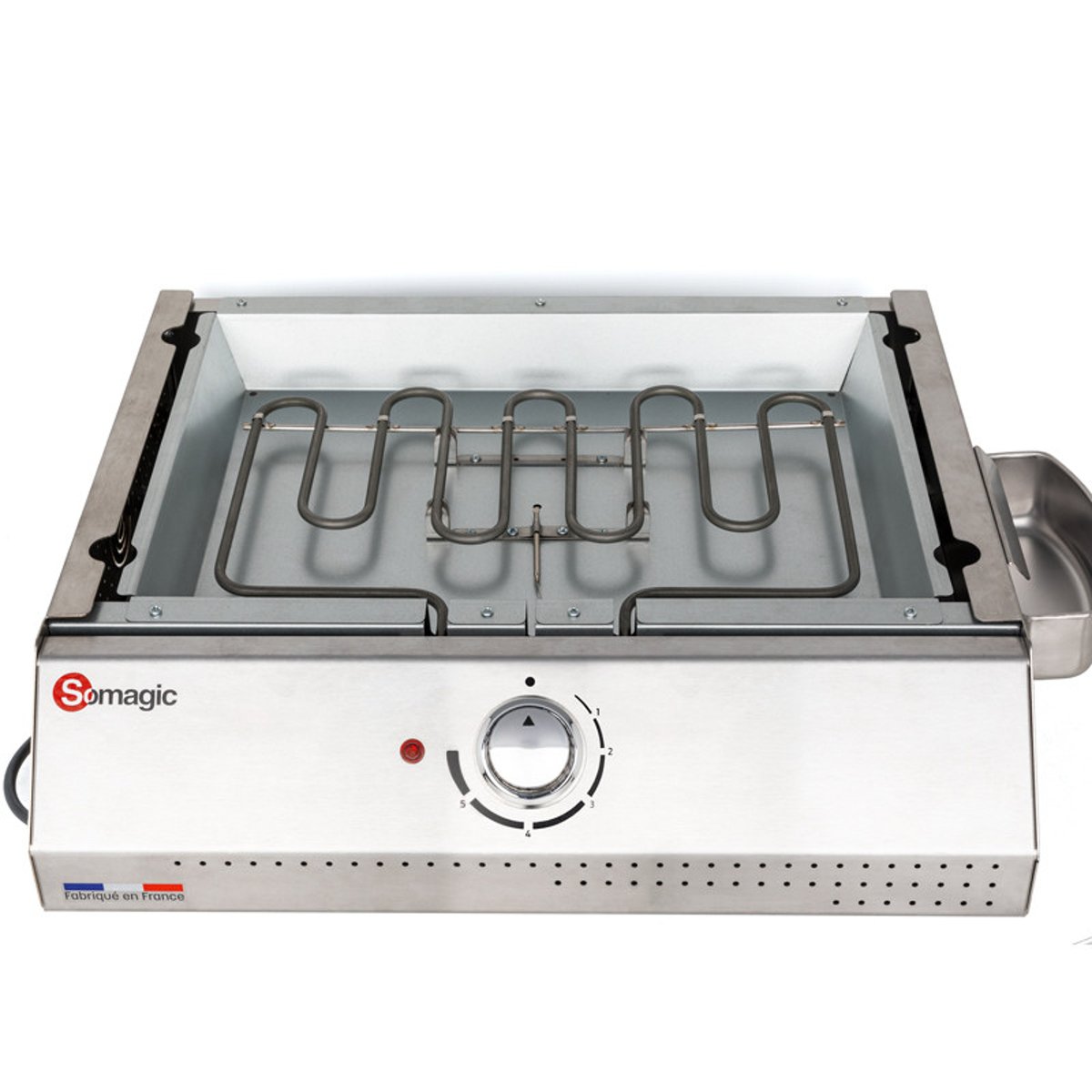 Plancha électrique pour 8 convives gris clair, SOMAGIC