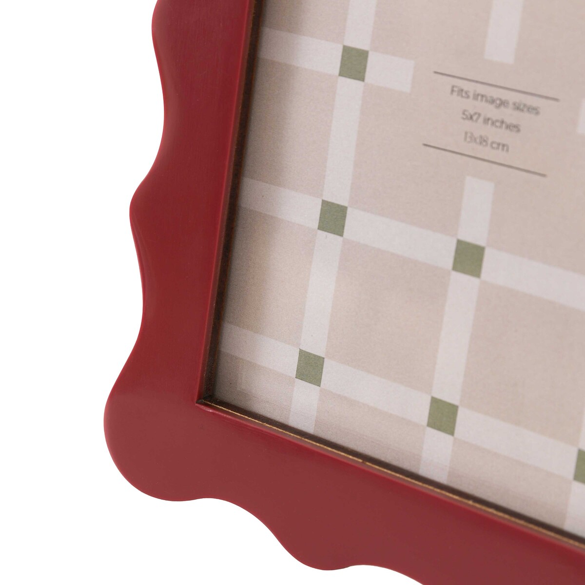 5x7" Vieste Wave Photoframe red, ÉDITÉ
