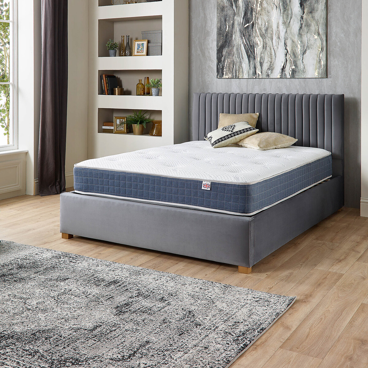 Cashmere Duo Season Pocket+ Mattress white, ASPIRE