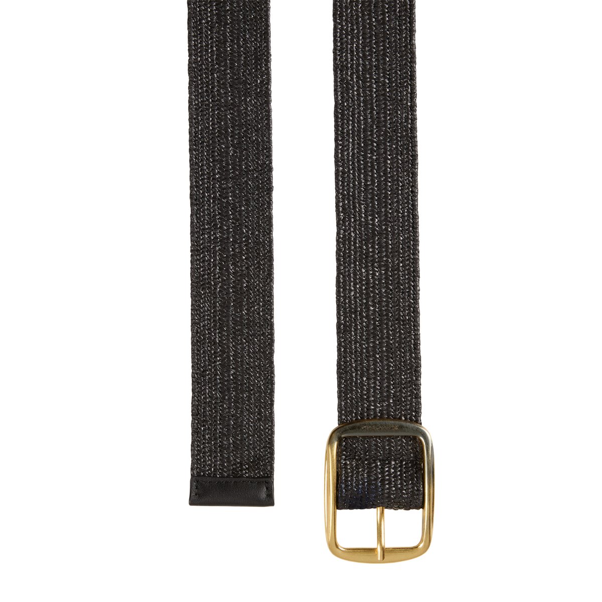 Ceinture en matériau recyclé élastique noir, MARC O'POLO