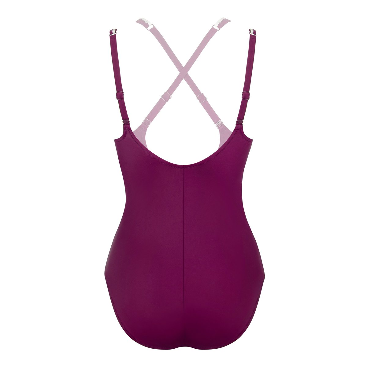 Maillot de bain une pièce préformé UVITA violet, LISCA