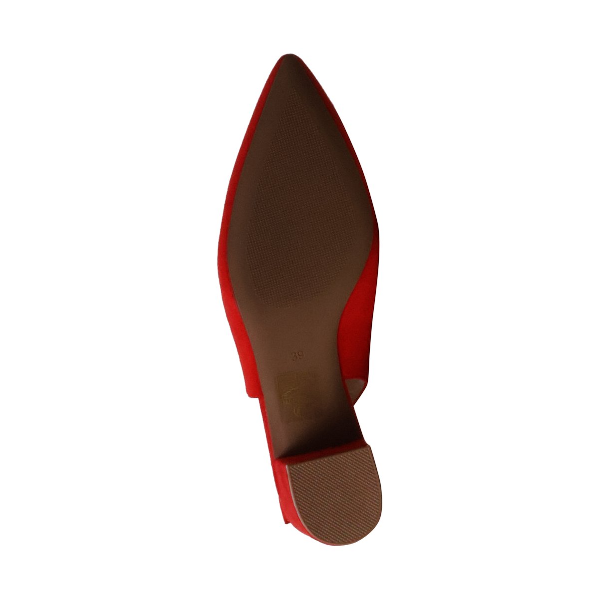 Escarpin à Talon La Bottine Souriante rouge, ENZA NUCCI