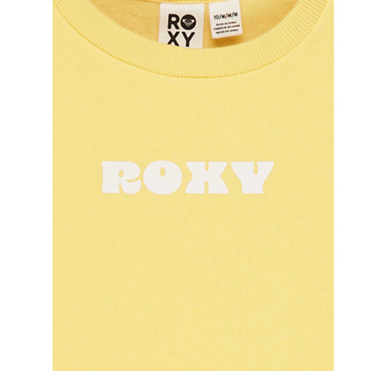 Sweat SURF FEELING BRUSHED. jaune lemon drop, ROXY