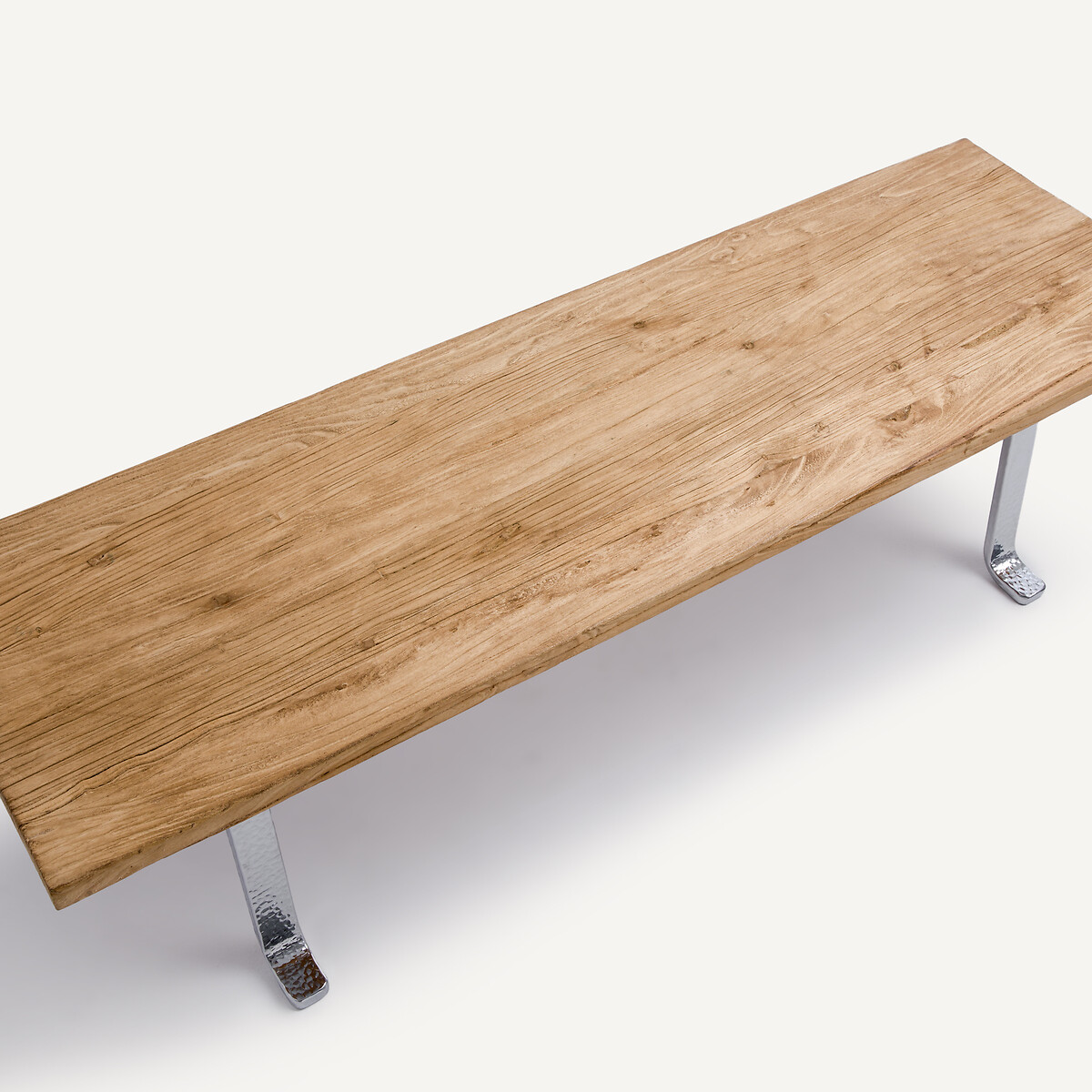 Table basse en orme recyclé et métal fer, Zen naturel, OTTO STUDIO FOR AM.PM