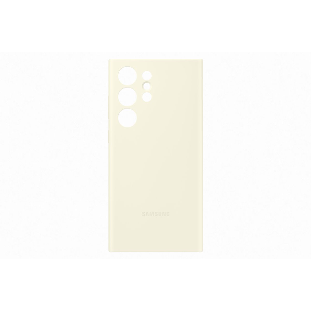Coque S23 Ultra Silicone Cotton blanc, SAMSUNG