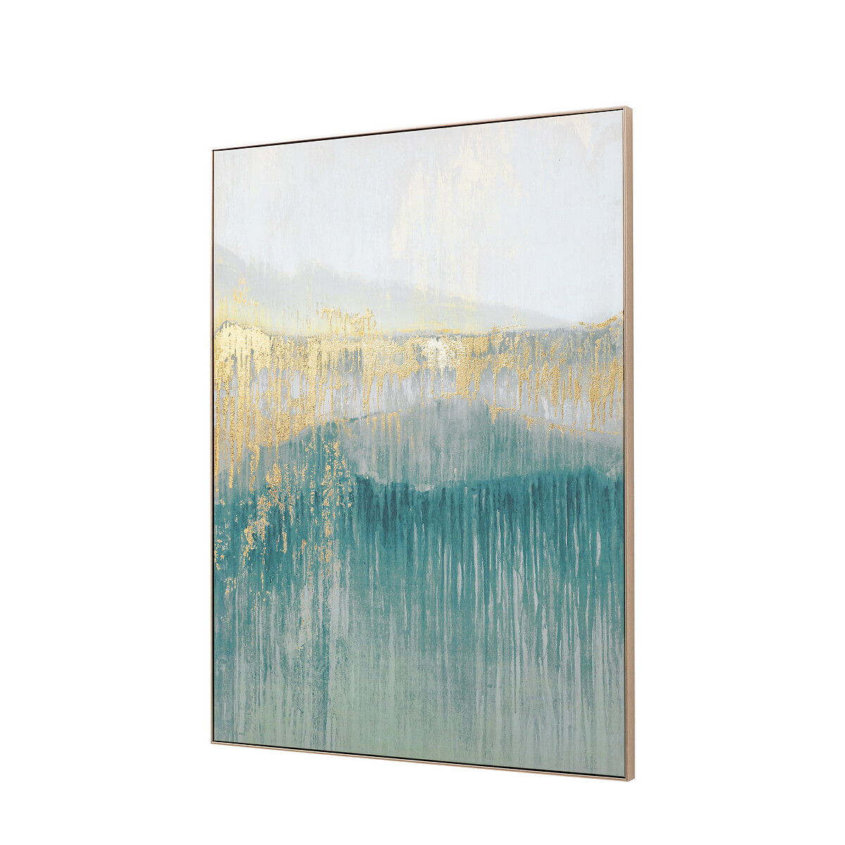 90x120cm Early Morning Horizon Framed Canvas green, ÉDITÉ