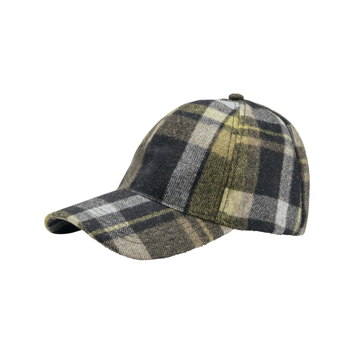 casquette de baseball SVENBERG noir à carreaux, JAN VANDERSTORM