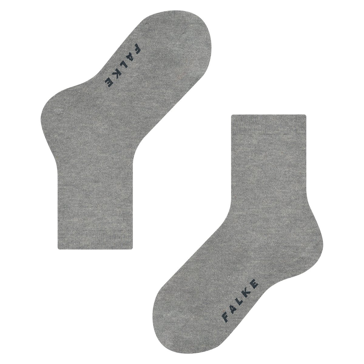 Chaussettes Cotton Finesse gris, FALKE