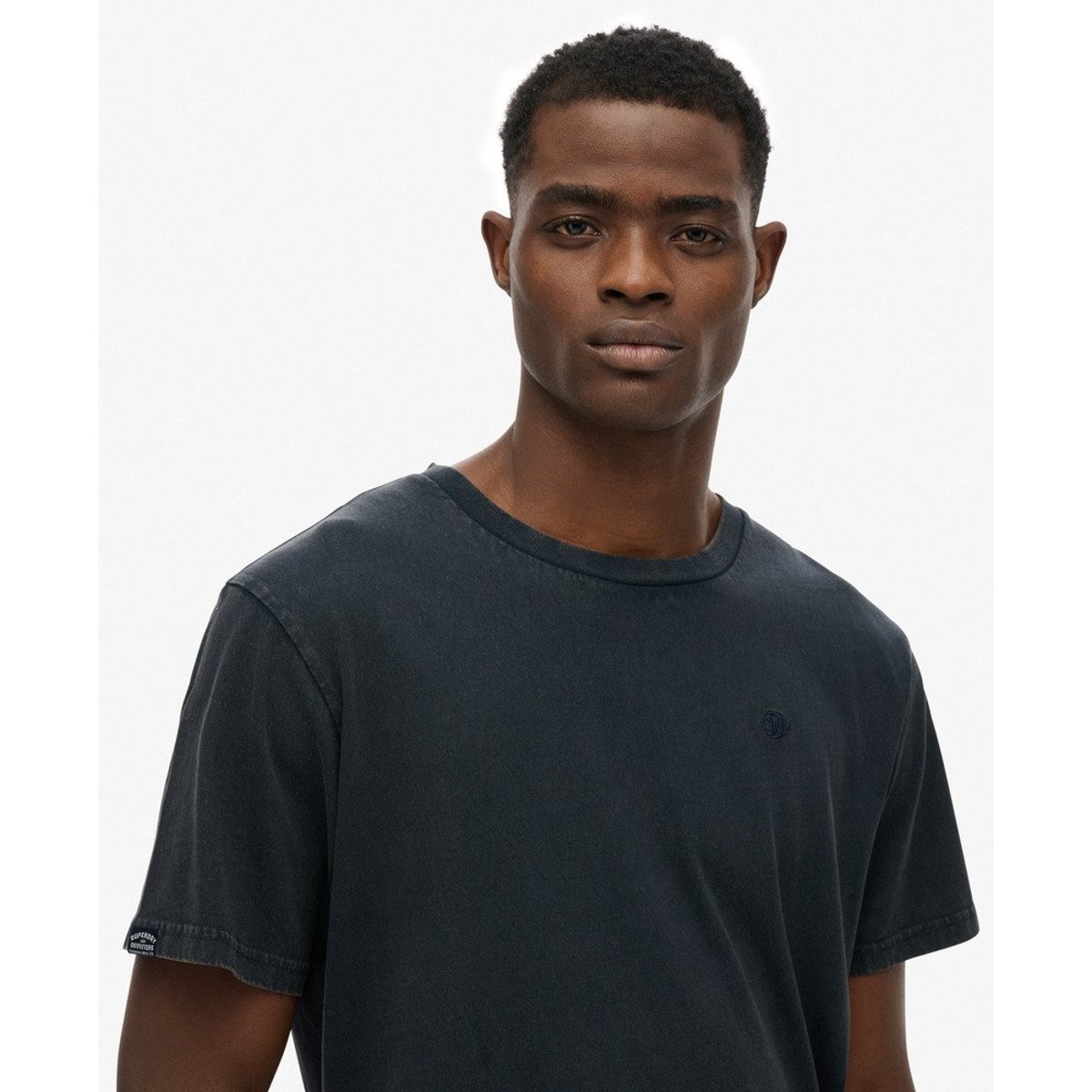 T-Shirt Décontracté Essentials bleu marine très foncé, SUPERDRY