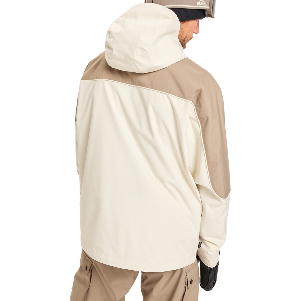 Veste de snow technique RADICALO 20K blanc bone, QUIKSILVER
