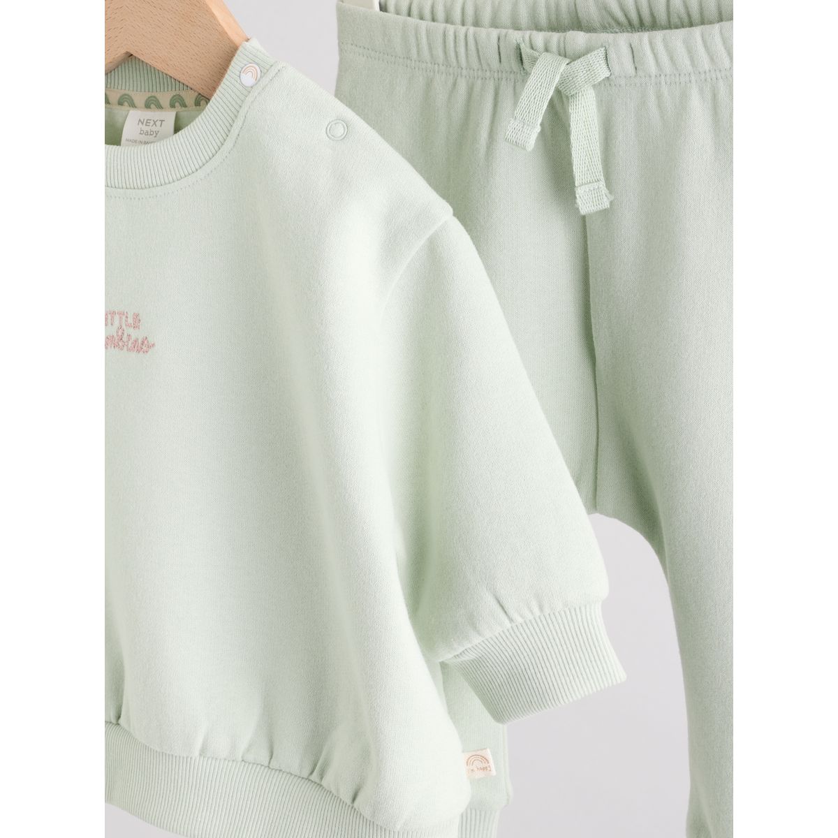 Sweat et pantalon de jogging bébé, 2 pièces vert sauge, NEXT