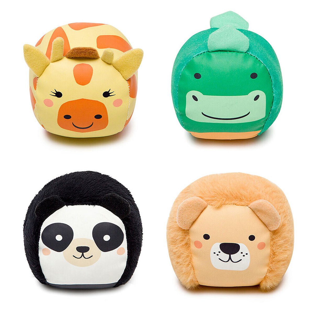 Doodballs Conjunto De 4 Bolas Doudous - A Selva, Little Big Friends multicolor, LITTLE BIG FRIENDS