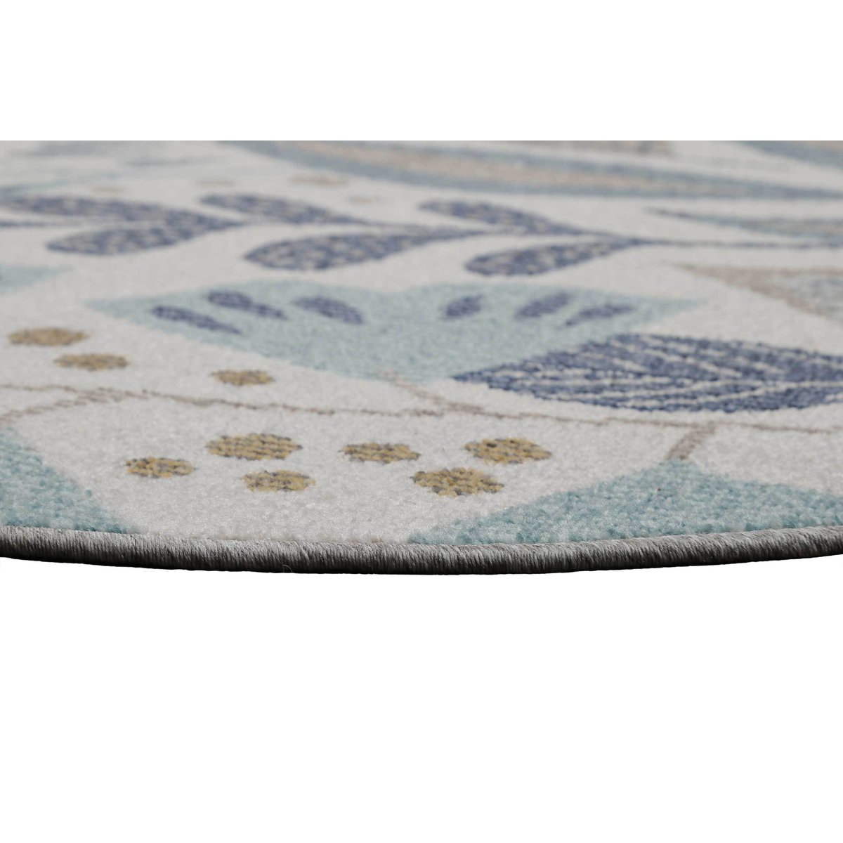 Tapis intérieur extérieur motif floral , Lilly bleu, ESPRIT