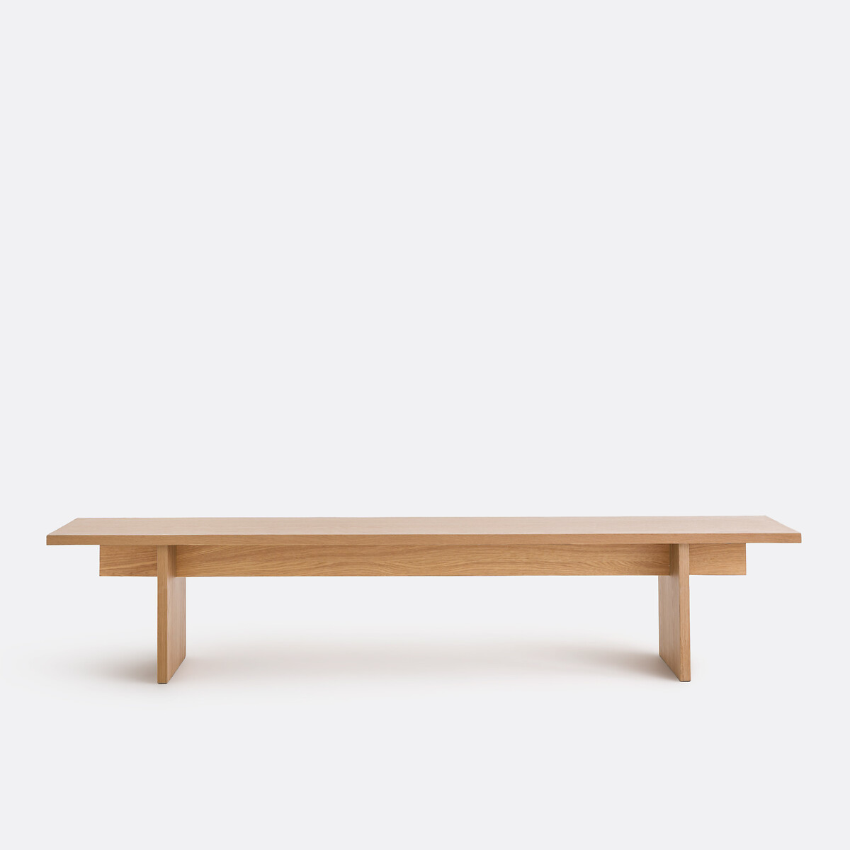 Banco de comedor chapado en roble, Deling color roble, LA REDOUTE INTERIEURS