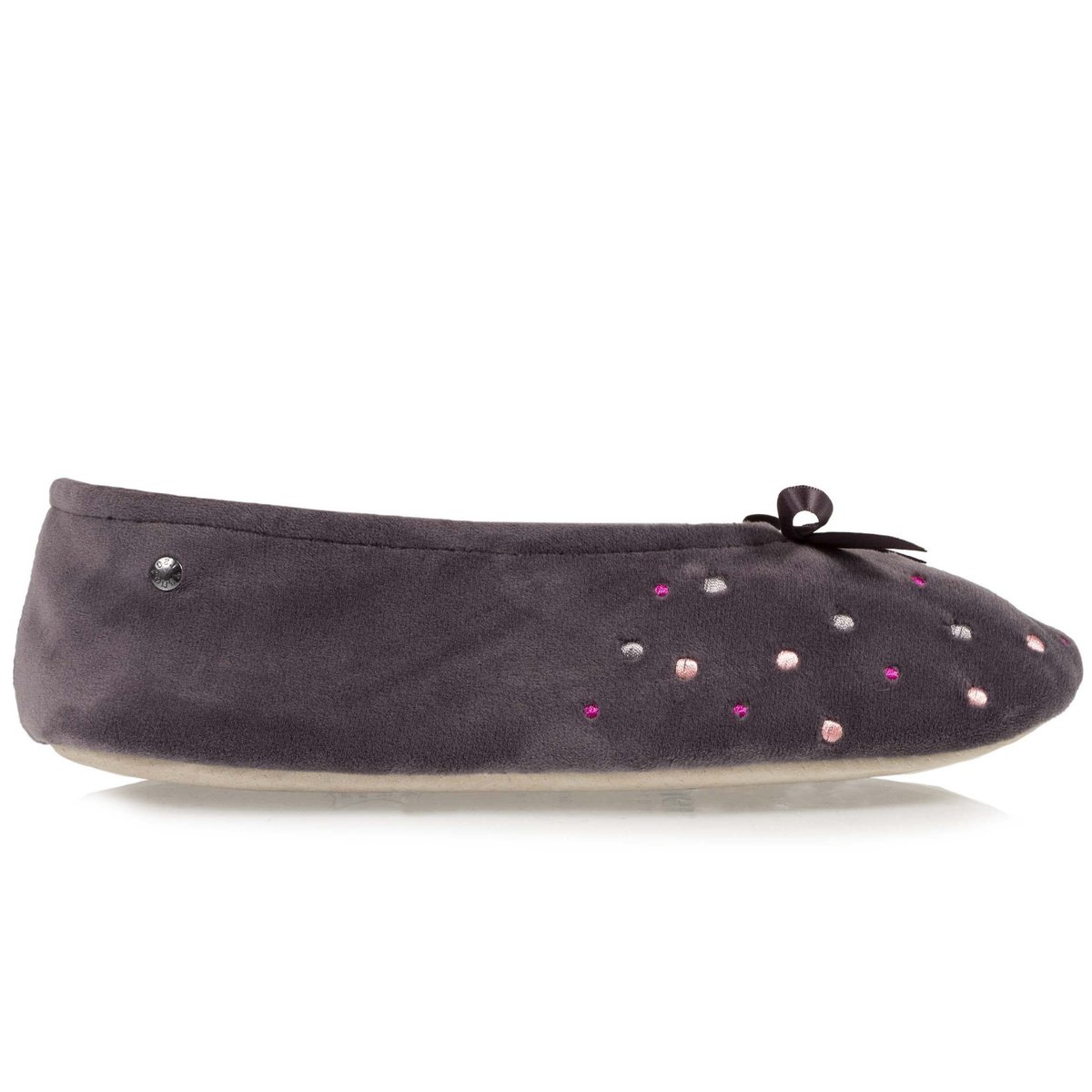 Chaussons Ballerines gris, ISOTONER