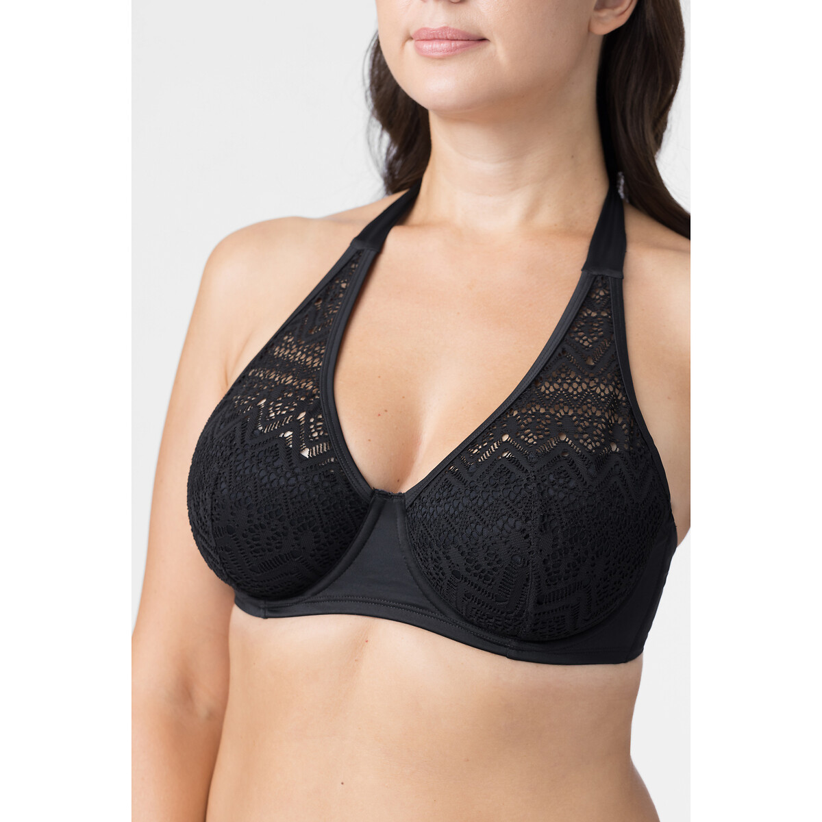 Samoa Bikini Top black, DORINA