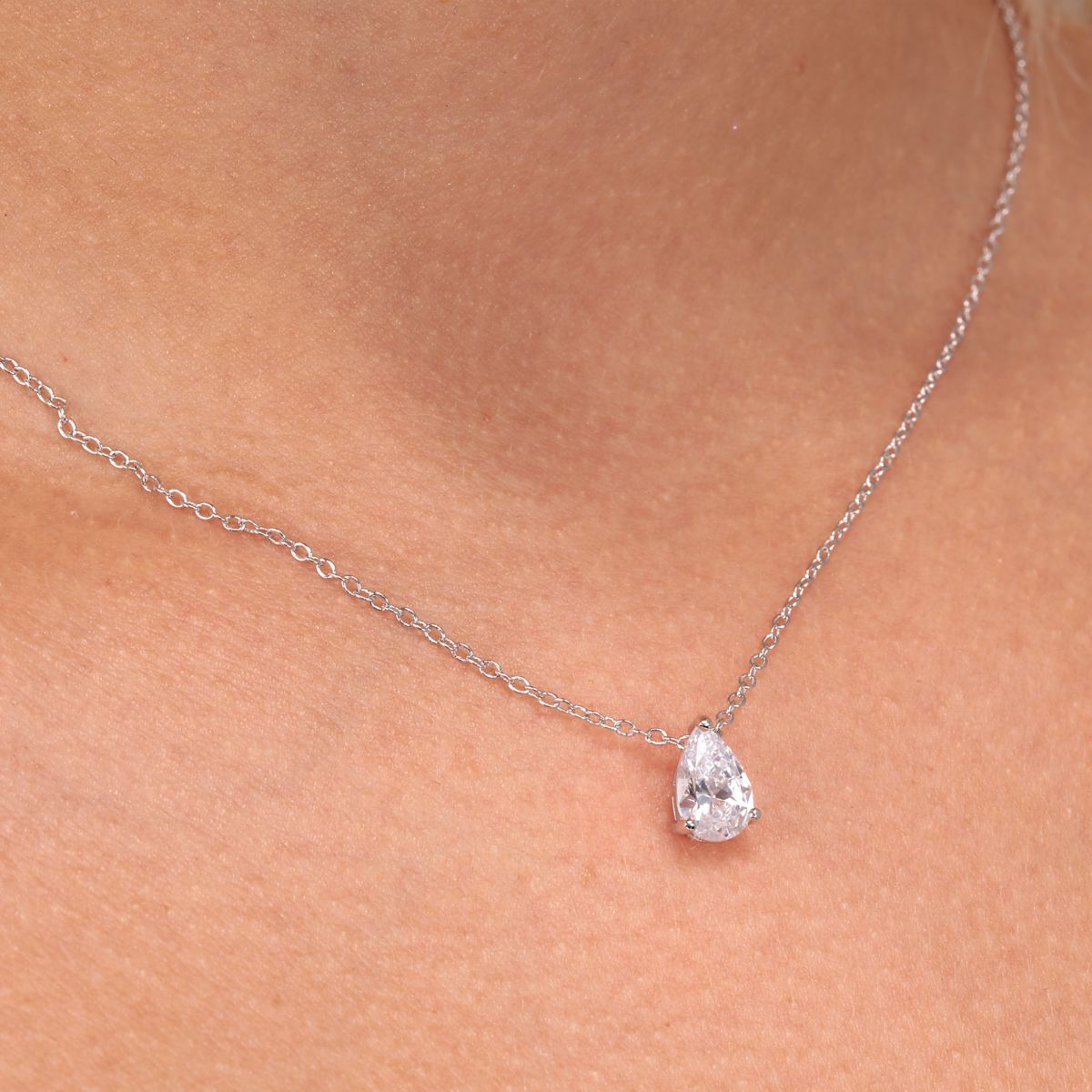 Collier en argent 925 AURORA blanc, BLUESPIRIT