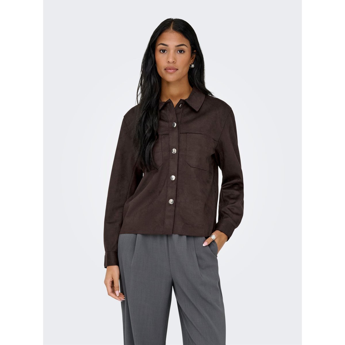 Chemise coffee bean, ONLY