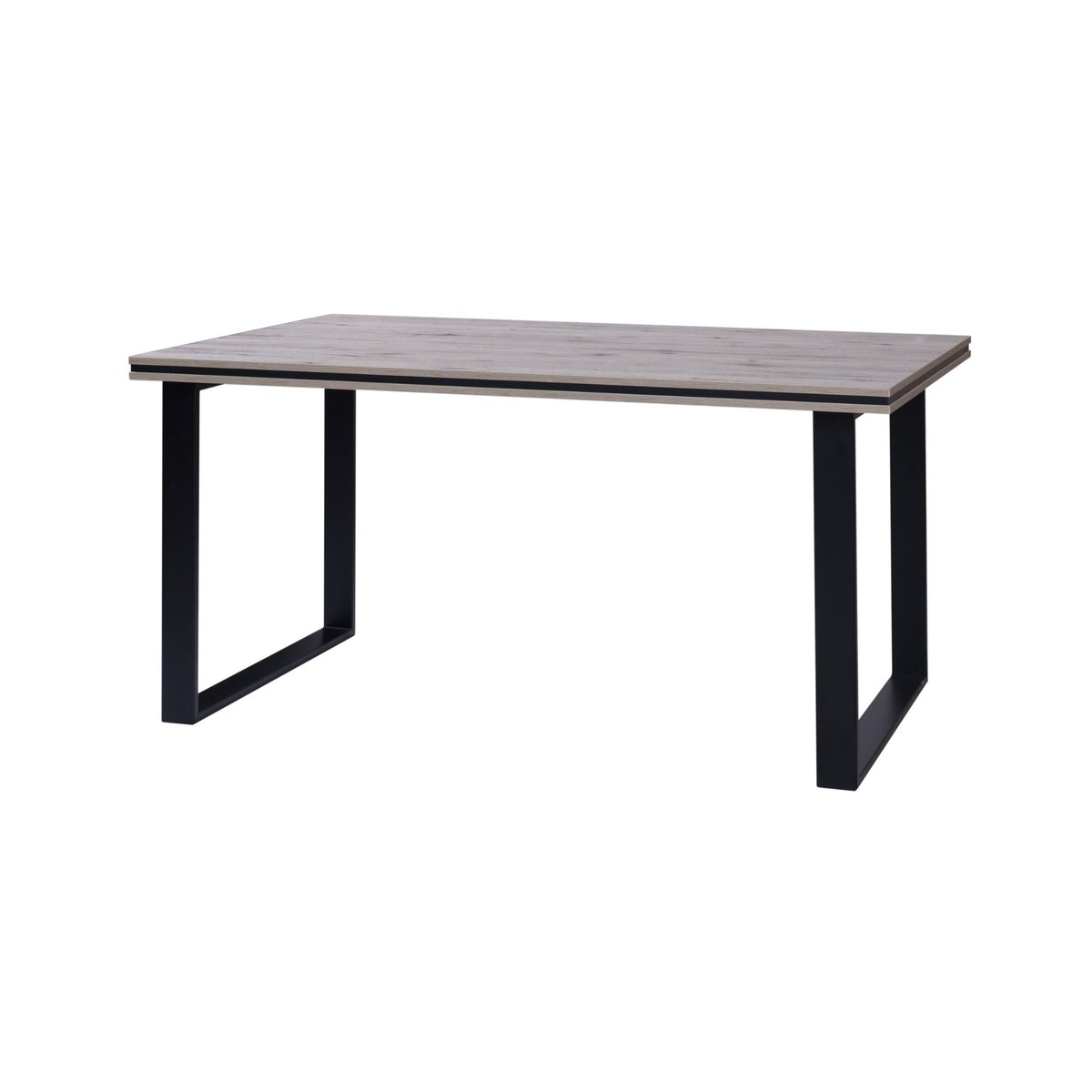 Table à manger 180x90 cm - OTIS bois / gris, BEST MOBILIER