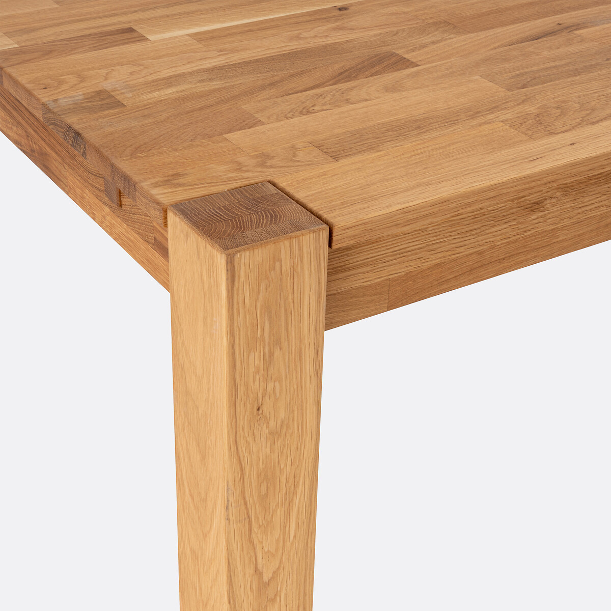 Mesa de jantar extensível em carvalho, 6 a 10 lugares, ADELITA carvalho, LA REDOUTE INTERIEURS