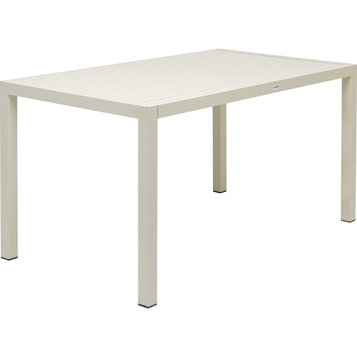 Table de jardin en acier, MADAGASCAR gris, KARE DESIGN