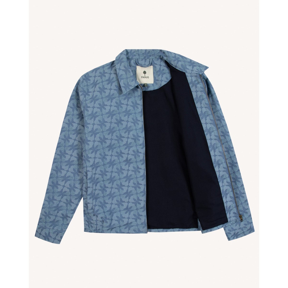 Veste DOURDAN bleu moyen, FAGUO