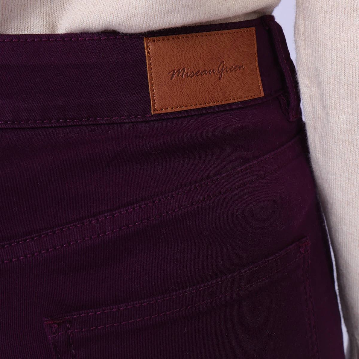 Pantalon Hilena violet, MISE AU GREEN