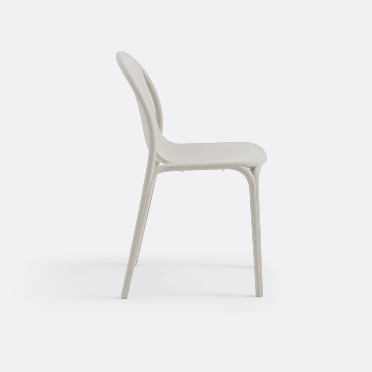 Lote de 2 sillas de jardín de polipropileno, Brooklyn beige, LA REDOUTE INTERIEURS