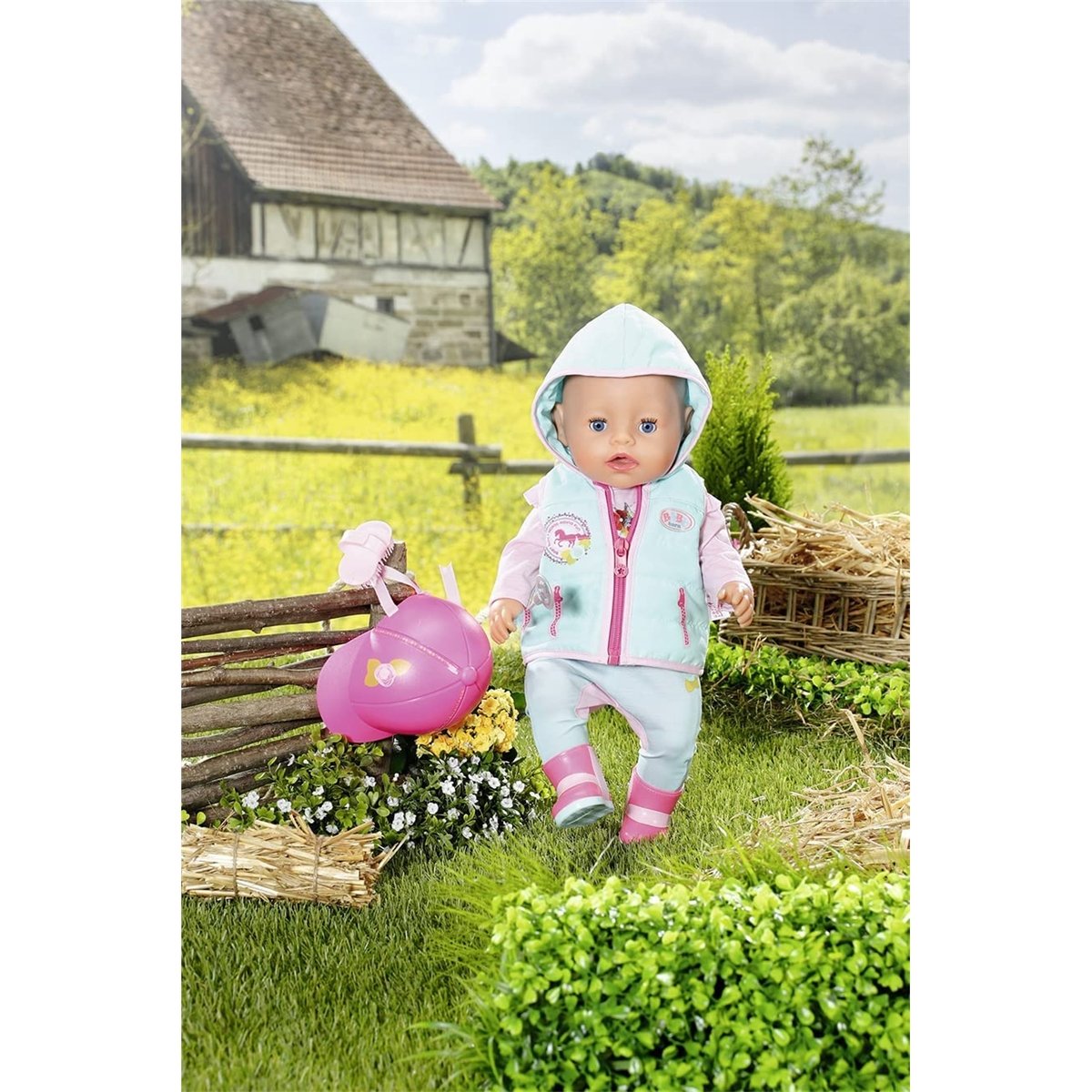 Baby born Deluxe Ensemble d'équitation multicolore, ZAPF CREATION