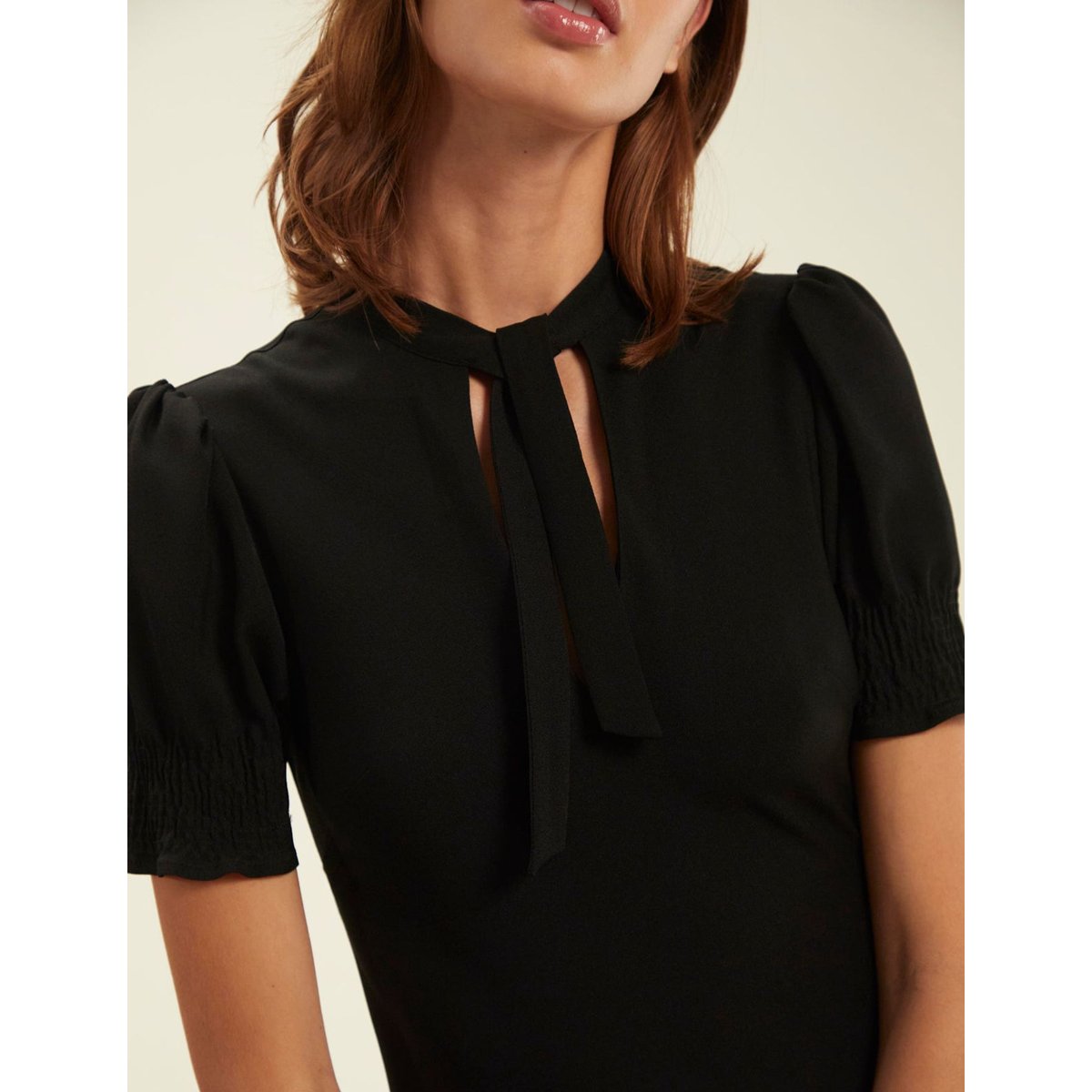 Robe Cerise noire noir, INES DE LA FRESSANGE PARIS