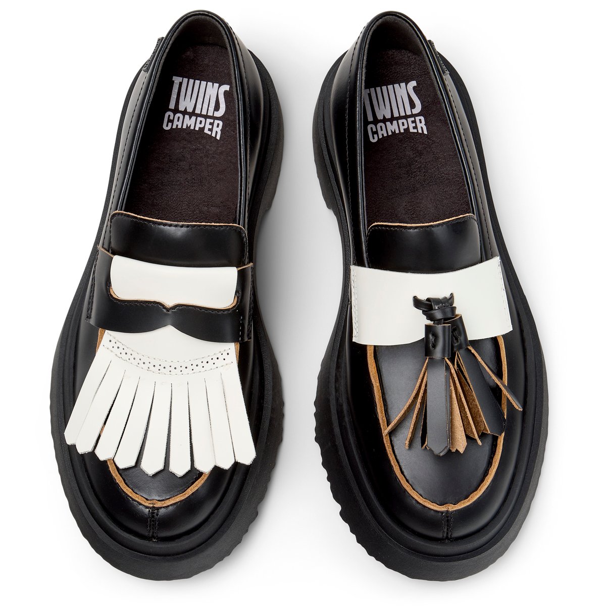 Mocassins Walden Twins noir 1, CAMPER